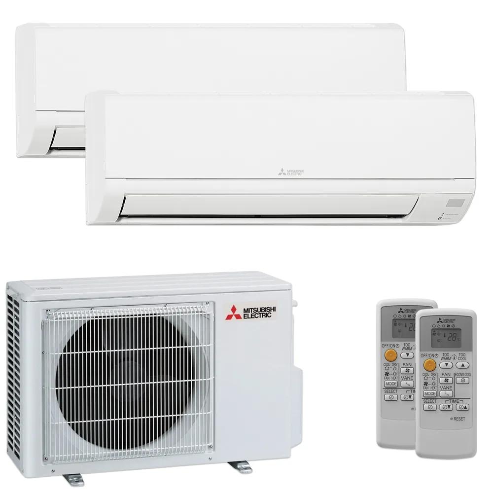 Sistem multisplit Mitsubishi Electric: unitățile interioare, agregatul exterior și telecomenzile